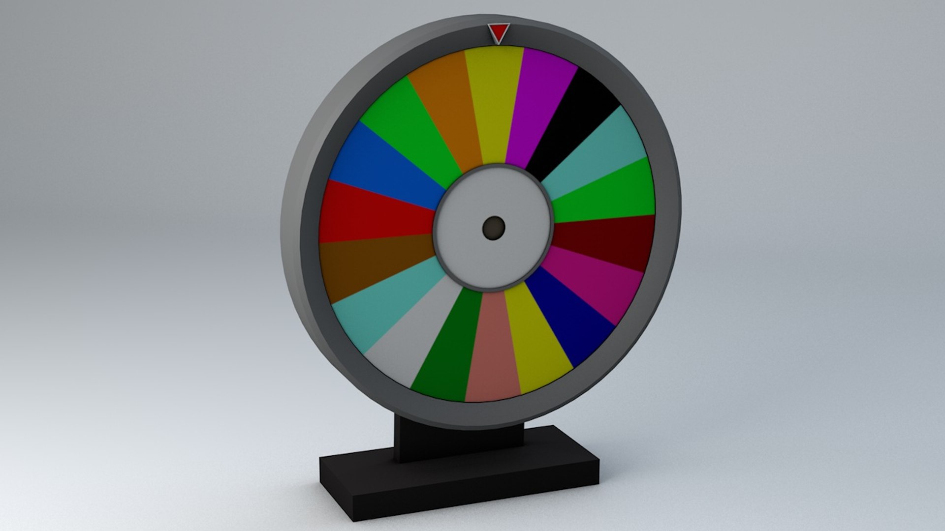 Wheel Rotated Games 3D Model - TurboSquid 1413076