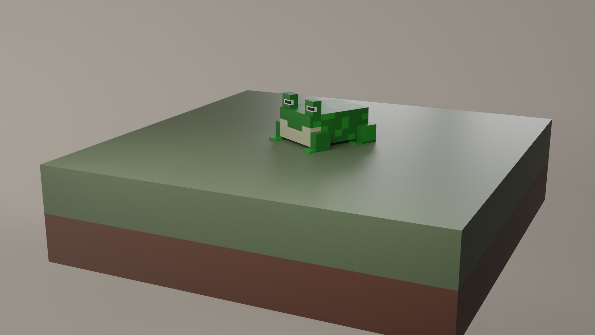 Voxel Low Polly Animal Frog Model - TurboSquid 2181888