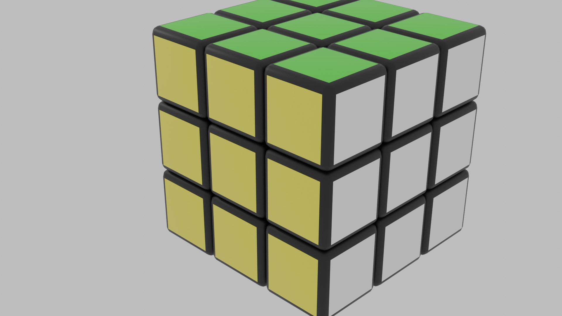 3D Rubics Cube - TurboSquid 2411107