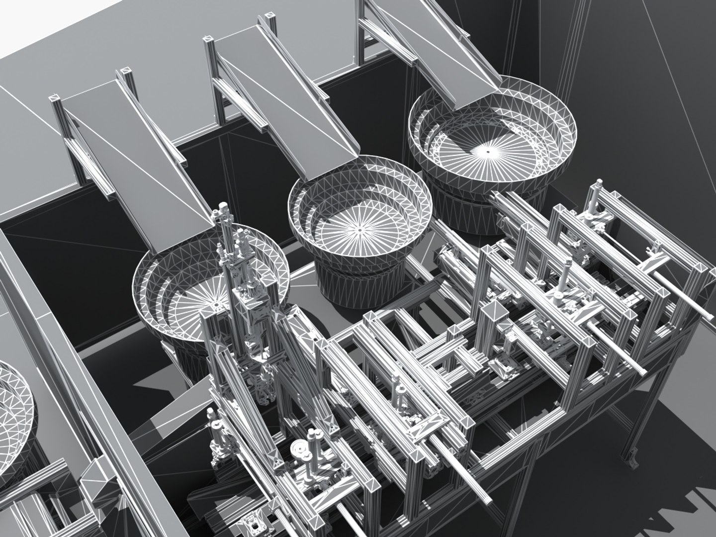 3D Industrial Equipment 37 - Automatic Assembly Line - TurboSquid 2163337