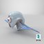 Alien Shrimp Parasite Creature PBR