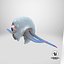 Alien Shrimp Parasite Creature PBR
