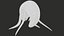 Alien Shrimp Parasite Creature PBR
