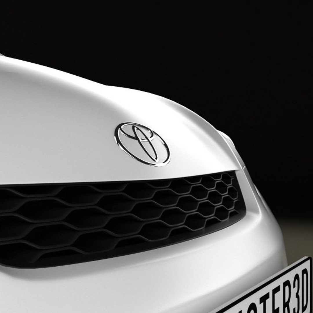 3d toyota matrix voltz model