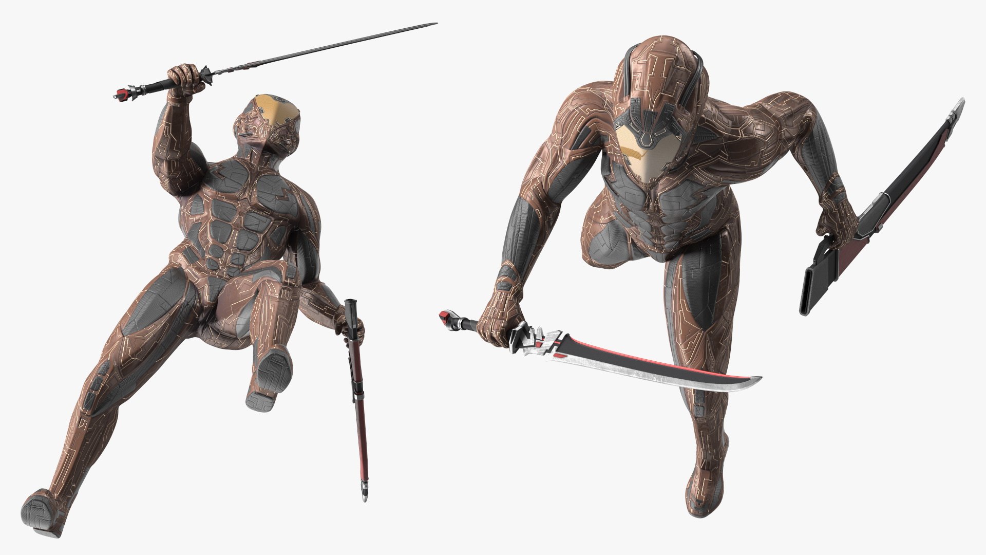 3D Futuristic Armored Soldier with Energy Blade https://p.turbosquid.com/ts-thumb/eg/xKs9ip/ev/futuristicarmoredsoldierwithenergyblade3dmodel013/jpg/1717435042/1920x1080/fit_q87/bb3a00ad15ce022a803f57117e9b3cc5c6519128/futuristicarmoredsoldierwithenergyblade3dmodel013.jpg