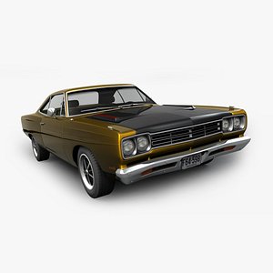 Plymouth Road Runner 1969 3D model