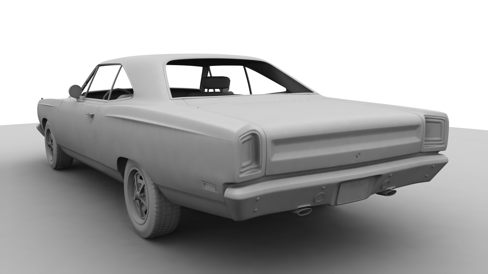 Plymouth Road Runner 1969 3D model https://p.turbosquid.com/ts-thumb/eg/z7mkib/Gq/clay2/jpg/1622709803/1920x1080/fit_q87/696de099e3eb3226d74e502de1b4eebdf6dd4640/clay2.jpg