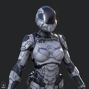 Soldier Female Sci-fi