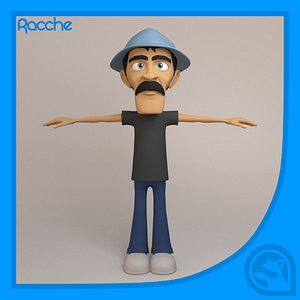 obj raymond mustache