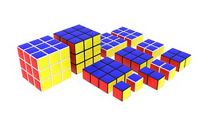Rubiks Cubes Set