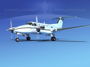 lwo propellers beechcraft king air