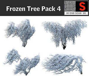 3d frozen tree pack 4