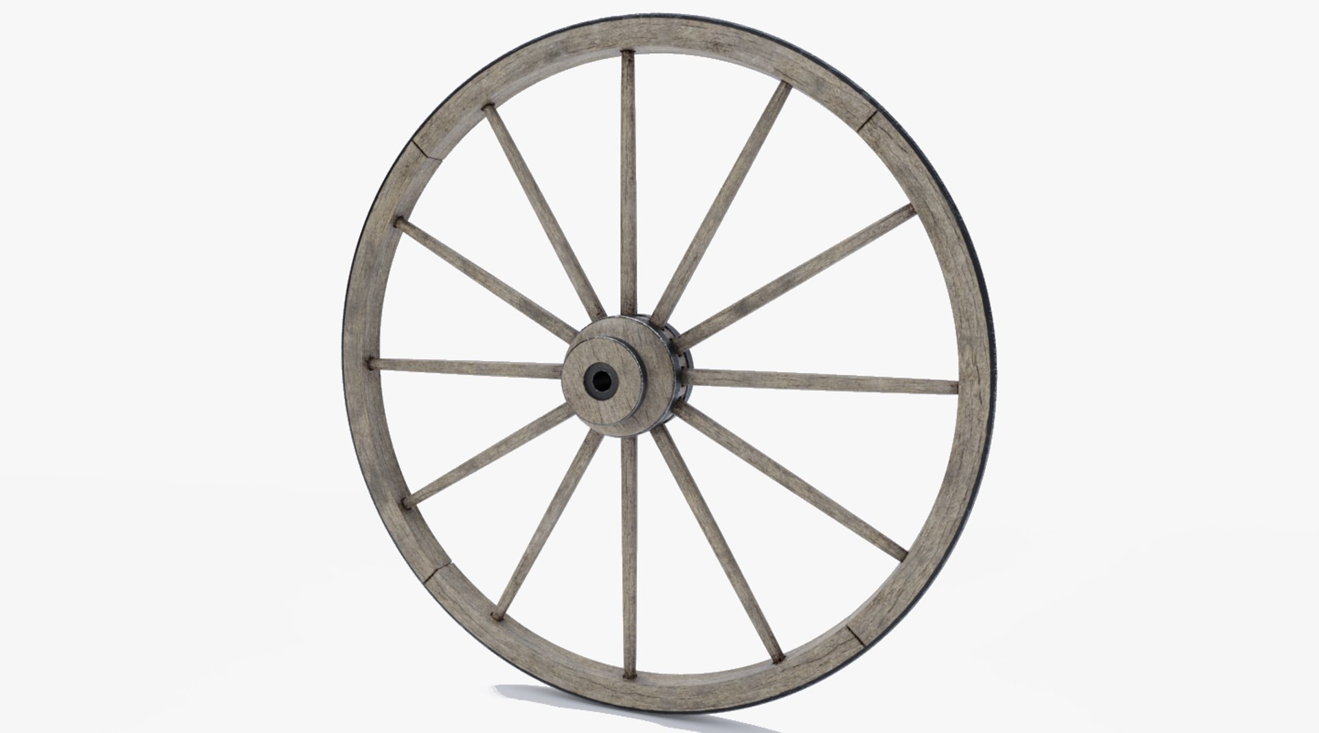 3D Wagon Wheel Model TurboSquid 1369698