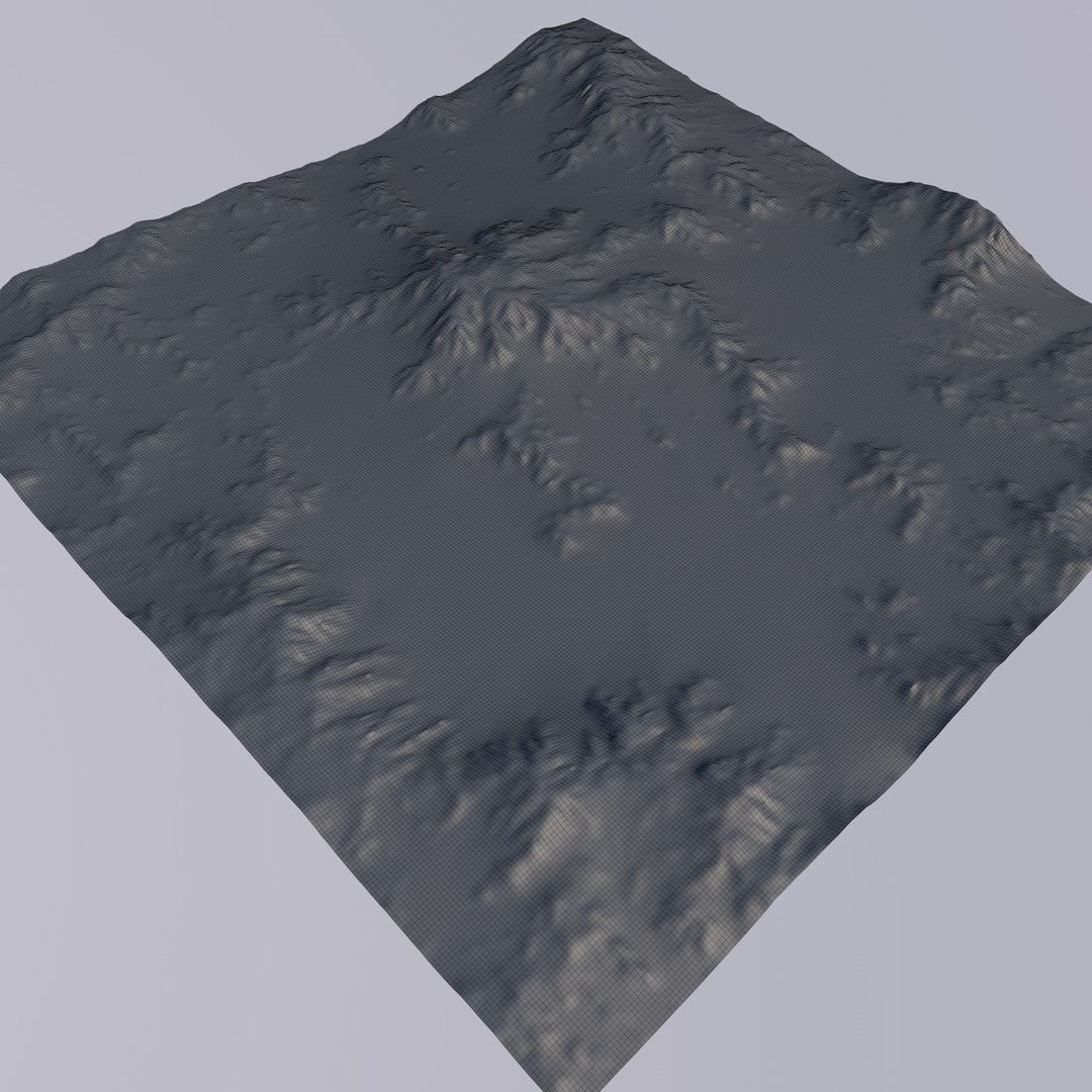 Terrain Maps 3D Model - TurboSquid 1388899