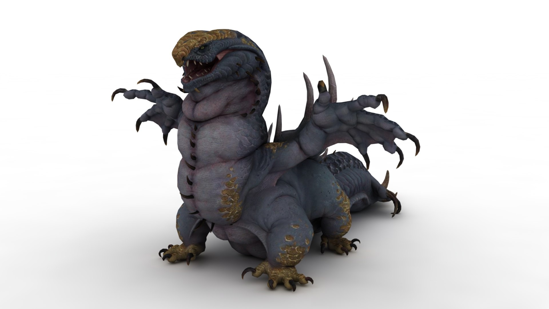 Monster Animal Model - TurboSquid 2451523