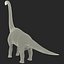 Brachiosaure rigged