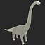 Brachiosaure rigged