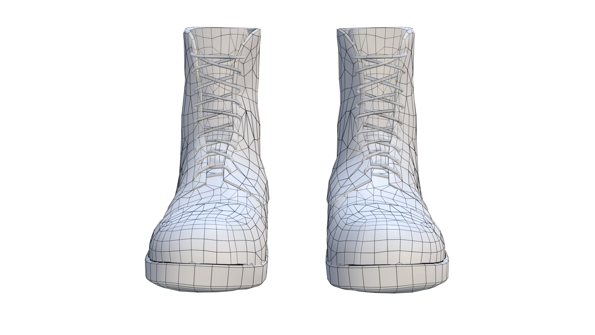 3D Boots Low Poly 3D Model - TurboSquid 2336087