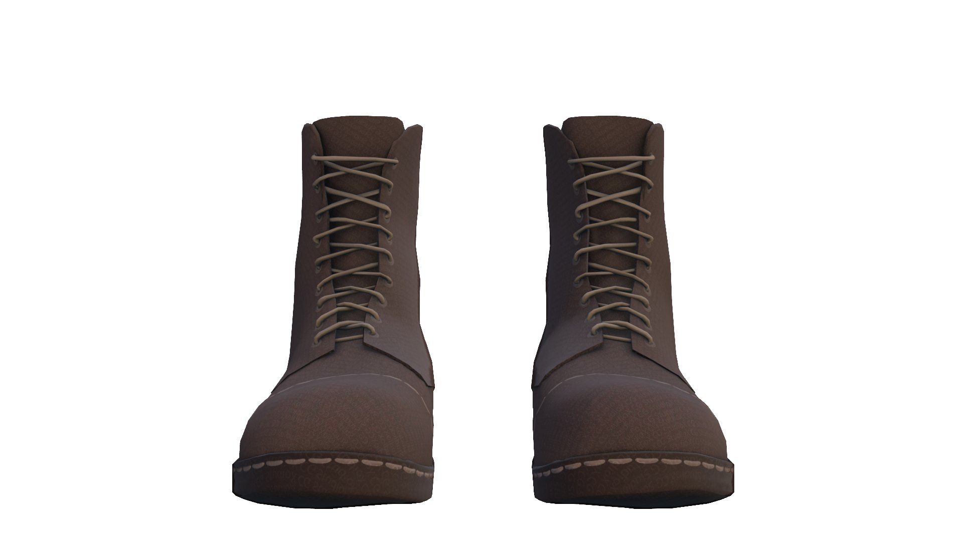 3D Boots Low Poly 3D Model - TurboSquid 2336087