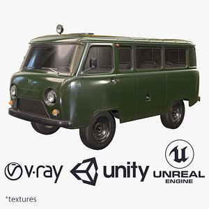 UAZ 452 2206 Military