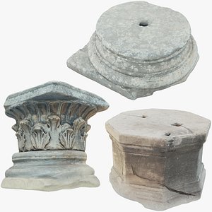 Ancient Column Parts Collection V2