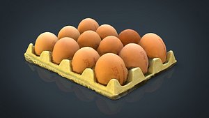 eggs 3D model
