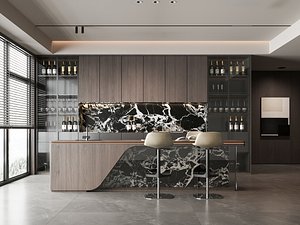 modern dining room