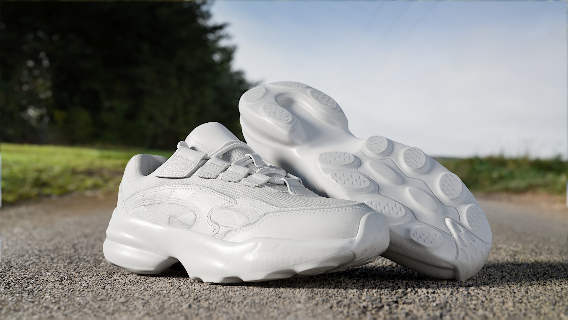 3D realistic clothing mix sneakers https://p.turbosquid.com/ts-thumb/eh/Pb3zYz/sJwXyinU/realistic_new/jpg/1603649978/1920x1080/fit_q87/12f79c79a711a47b8166284df24da8d1351f6c94/realistic_new.jpg