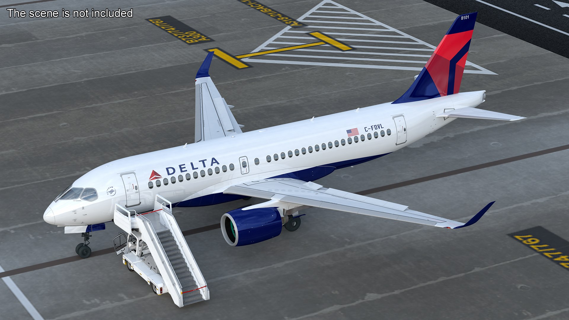 3D Airbus Delta with Passenger Boarding Stairs Car Rigged model https://p.turbosquid.com/ts-thumb/eh/RStmkK/QU/airbusdeltawithpassengerboardingstairscarriggedvray3dmodel010/jpg/1697678101/1920x1080/fit_q87/de54201fed9d77f295c4bfb24c1dd27b5093845b/airbusdeltawithpassengerboardingstairscarriggedvray3dmodel010.jpg
