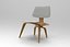 Plywood Armchair 3D model