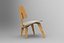 Plywood Armchair 3D model