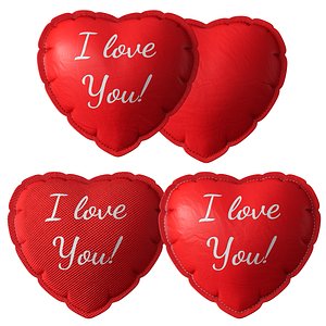 3D Heart Pillow Heart Shaped Pillows