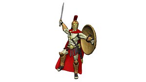 3D Spartan 13 Second set Medium spartan army