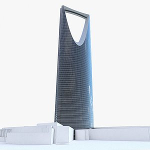 3D model Kingdom Centre Tower