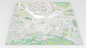 Cityscape Halle Germany