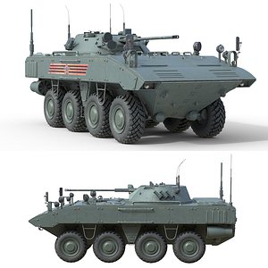 3D model K-17 Bumerang armored Infantry Fighting Vehicle
