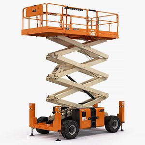 scissor lift jlg 430lrt 3D model
