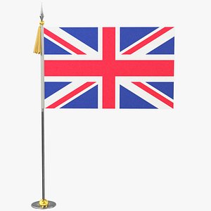 3D model British Flag V3