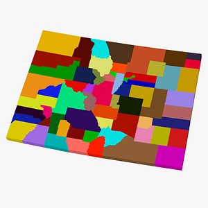 3d model counties colorado