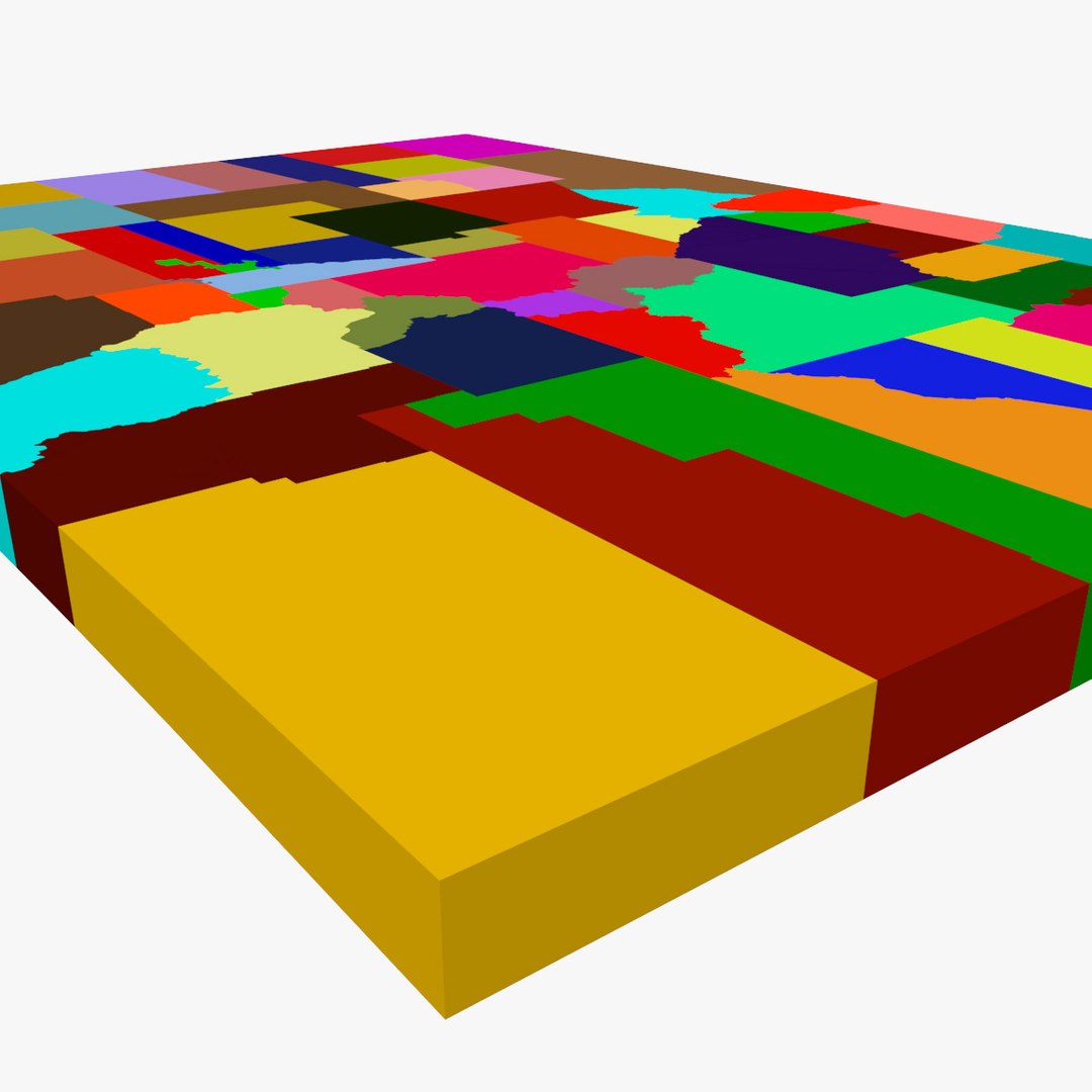 3d Model Counties Colorado