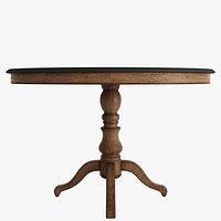 1840 BLUESTONE PEDESTAL DINING TABLE