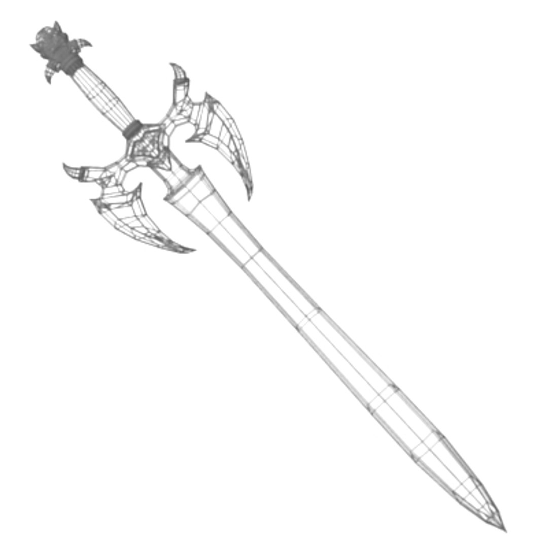 3d Model Sword