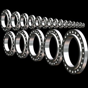 3d model 400 ansi class flanges