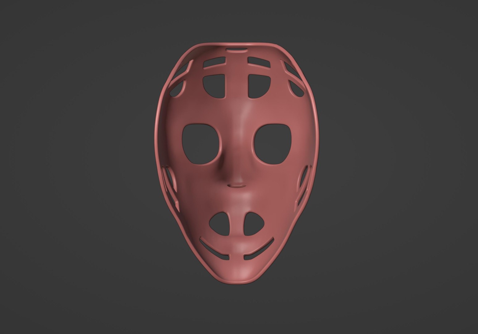 3D Goalie Hockey Mask Model - TurboSquid 2246132