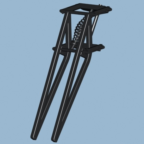 Modello 3D Forcella per moto anteriore 3D Girder TurboSquid 443162