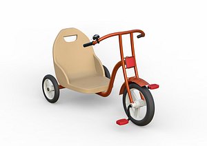 3D children tricycle
