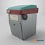 3D Ticket Machine 01 b model