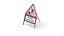 Triangular Road Works Signs 01