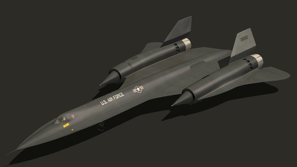 3D archangel lockheed a12 - TurboSquid 1676417