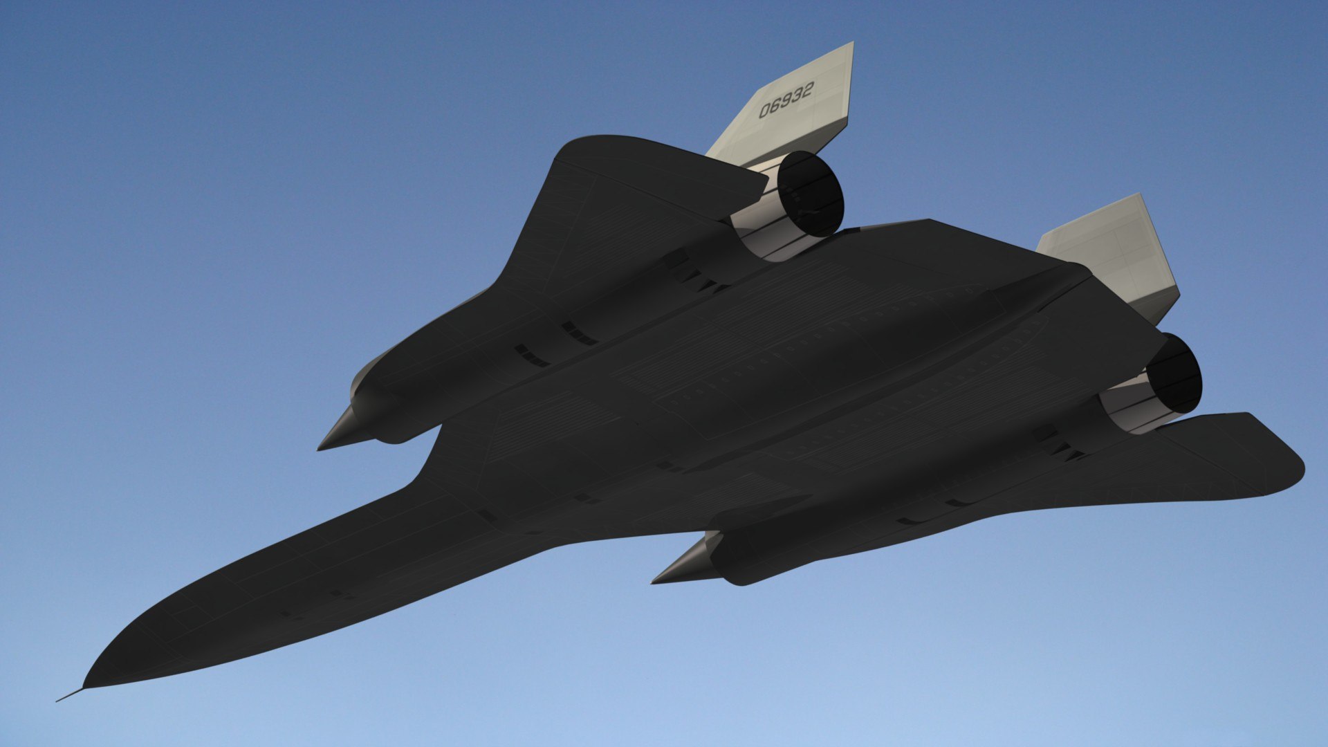 3D Archangel Lockheed A12 - TurboSquid 1676417